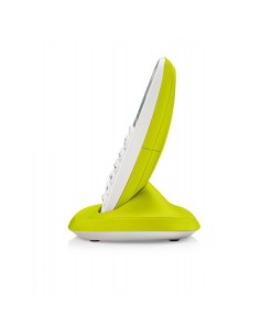 Motorola C1001L Telefono DECT Identificatore di chiamata Verde, Lime, Bianco 2