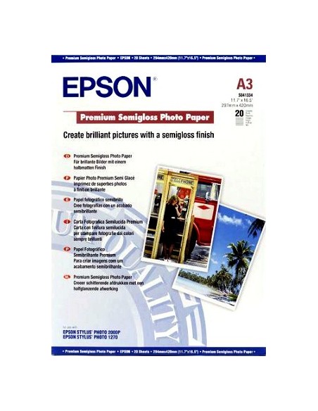 Epson Carta fotografica semilucida Premium