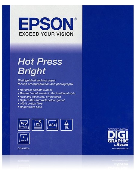 Epson Hot Press Bright Paper