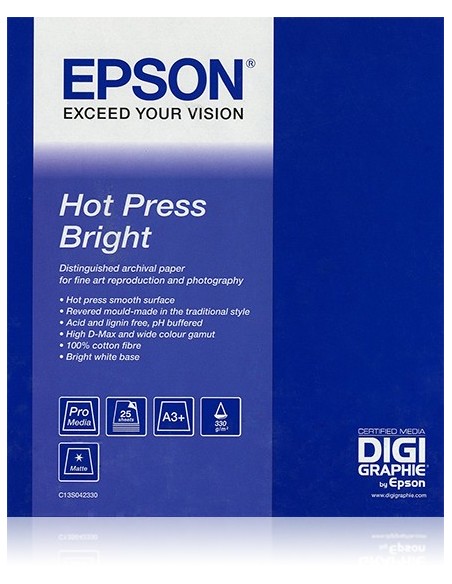 Epson Hot Press Bright Paper, in rotoli da 60, 96m x 15, 2m