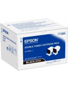 Epson Black Double Toner Cartridge Pack