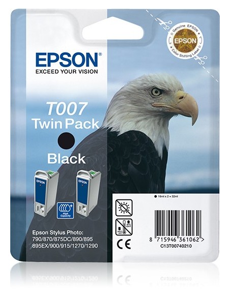 Epson Eagle Twinpack Nero