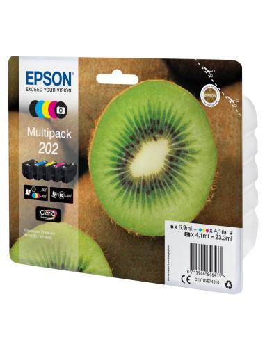 Epson Kiwi Multipack 5-colours 202 Claria Premium Ink