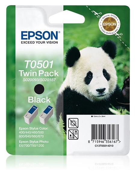 Epson Panda Twinpack Nero
