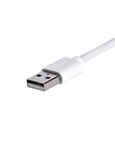 StarTech.com Cavo USB a connettore Lightning da 8 pin ad angolo destro da 2m - bianco