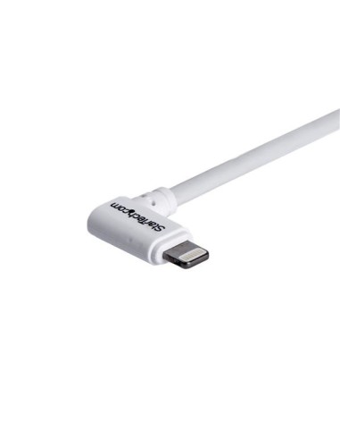 StarTech.com Cavo USB a connettore Lightning da 8 pin ad angolo destro da 2m - bianco