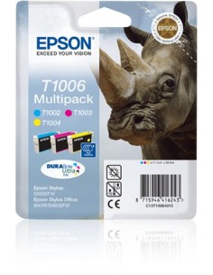 Epson Rhino Multipack 3 colori Ciano, Magenta e Giallo