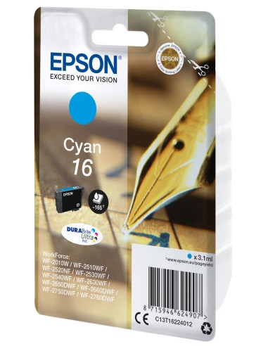 Epson Pen and crossword Cartuccia Penna e cruciverba Ciano Inchiostri DURABrite Ultra 16