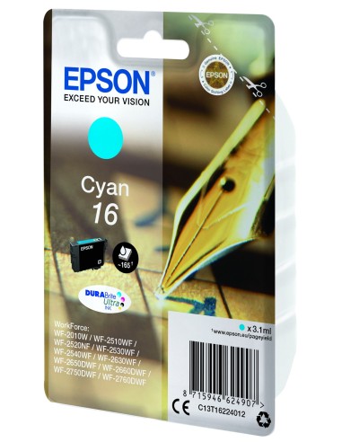 Epson Pen and crossword Cartuccia Penna e cruciverba Ciano Inchiostri DURABrite Ultra 16