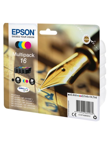 Epson Pen and crossword Multipack Penna e cruciverba 4 colori Inchiostri DURABrite Ultra 16