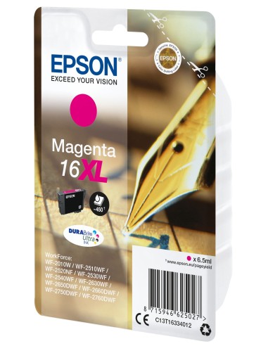 Epson Pen and crossword Cartuccia Penna e cruciverba Magenta Inchiostri DURABrite Ultra 16XL