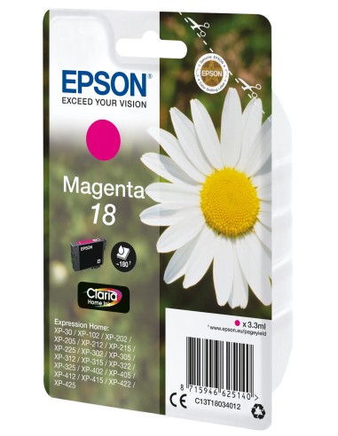 Epson Daisy Cartuccia Margherita Magenta Inchiostri Claria Home 18