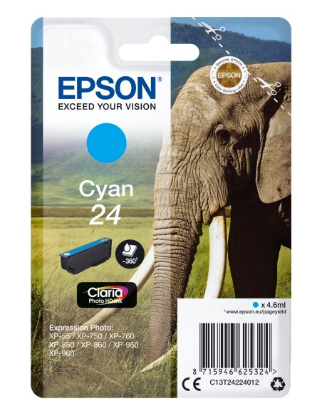 Epson Elephant Cartuccia Ciano