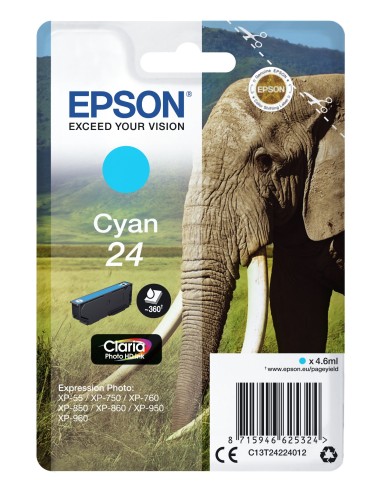 Epson Elephant Cartuccia Ciano