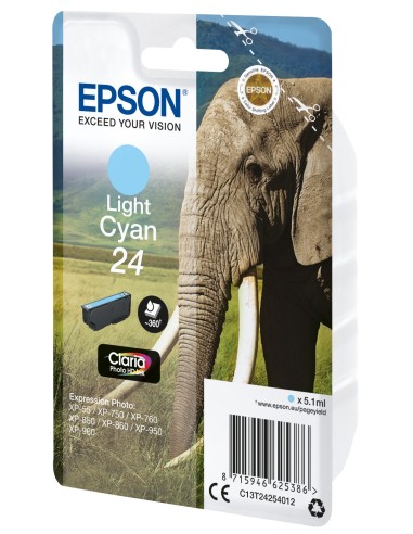 Epson Elephant Cartuccia Ciano Chiaro