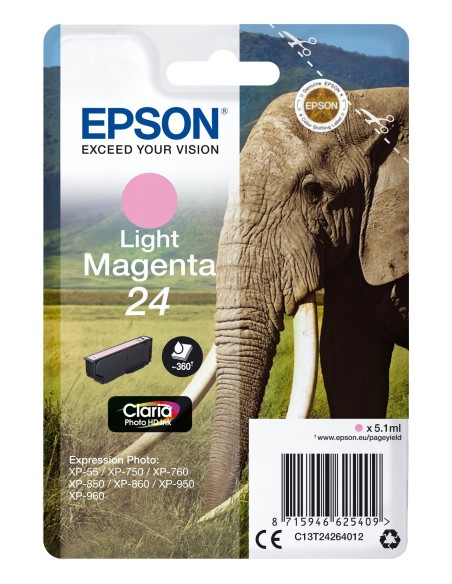 Epson Elephant Cartuccia Magenta-chiaro