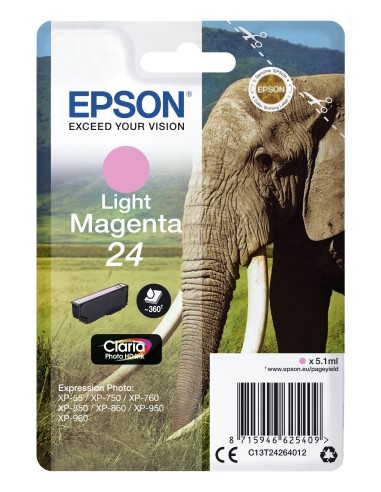 Epson Elephant Cartuccia Magenta-chiaro
