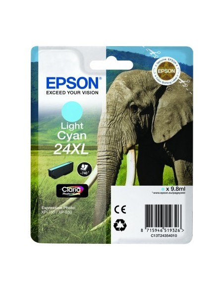 Epson Elephant Cartuccia Ciano Chiaro xl