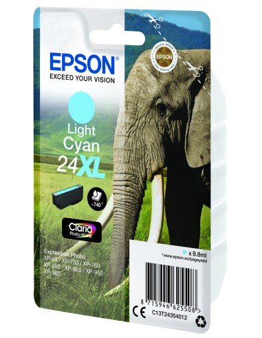 Epson Elephant Cartuccia Ciano Chiaro xl