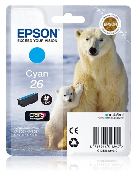 Epson Polar bear Cartuccia Ciano