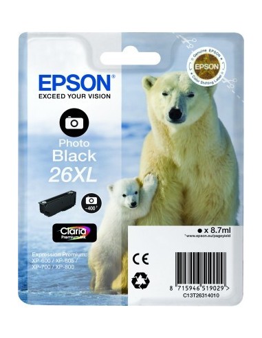Epson Polar bear Cartuccia Nero-foto XL
