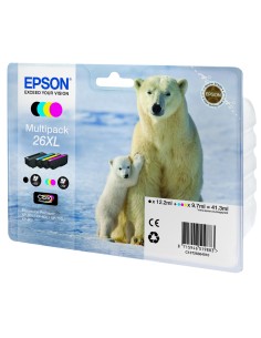 Epson Polar bear Multipack 26XL (4 colori XL   NCMG) 2