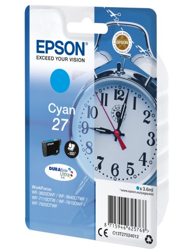 Epson Alarm clock Cartuccia Sveglia Ciano Inchiostri DURABrite Ultra 27