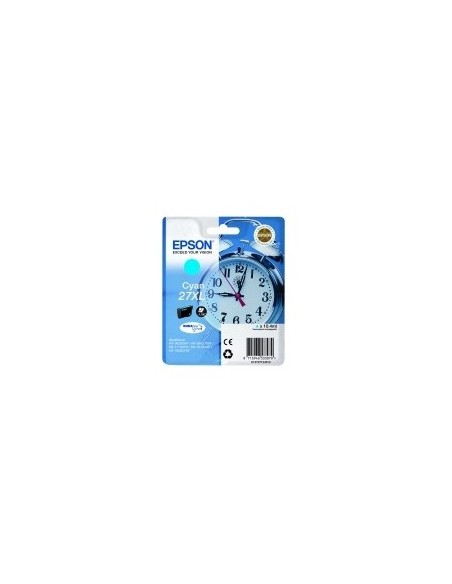 Epson Alarm clock 27XL DURABrite Ultra cartuccia d'inchiostro 1 pz Originale Ciano