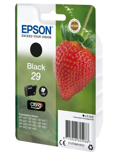 Epson Strawberry Cartuccia Fragole Nero Inchiostri Claria Home 29