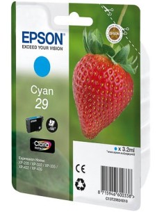 Epson Strawberry 29 C cartuccia d'inchiostro 1 pz Originale Resa standard Ciano