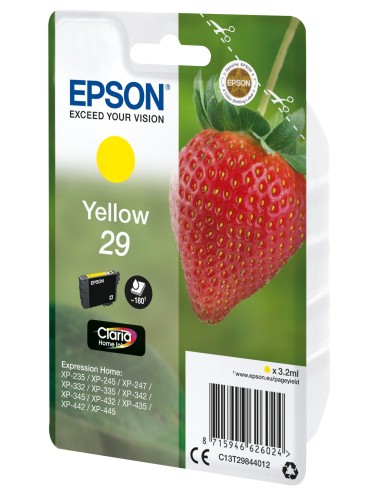 Epson Strawberry Cartuccia Fragole Giallo Inchiostri Claria Home 29