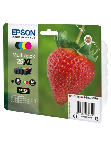 Epson Strawberry Multipack Fragole 4 colori Inchiostri Claria Home 29XL
