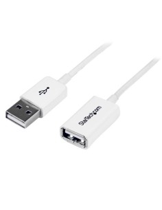StarTech.com Cavo di prolunga USB 2.0 da 1 m A ad A - M F, colore bianco