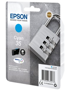 Epson Padlock Singlepack Cyan 35 DURABrite Ultra Ink 2