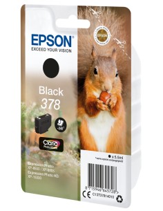 Epson Squirrel Singlepack Black 378 Claria Photo HD Ink 2