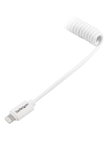 StarTech.com Cavo da Lightning a USB a spirale da 0,3 m - Cavo di ricarica Lightning per iPhone   iPad   iPod - Certificato