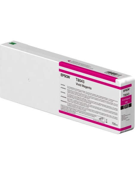 Epson Singlepack Vivid Magenta T804300 UltraChrome HDX HD 700ml
