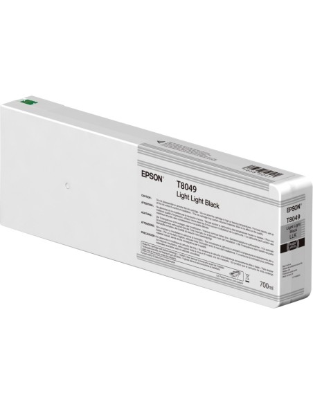 Epson Singlepack Light Light Black T804900 UltraChrome HDX HD 700ml