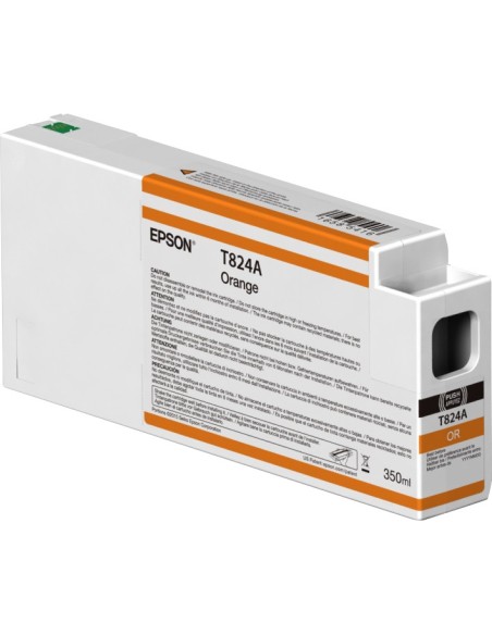 Epson Singlepack Orange T824A00 UltraChrome HDX 350ml