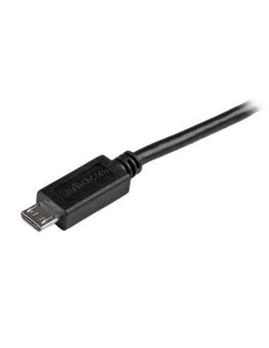 StarTech.com Cavo di sincronizzazione e di ricarica USB a Micro USB - Cavetto slim per Smartphone e Tablet A a Micro B slim da