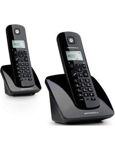 Motorola C402E telefono Telefono DECT Identificatore di chiamata Nero