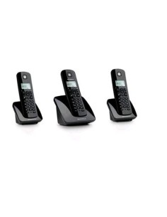 Motorola C403E Telefono DECT Identificatore di chiamata Nero