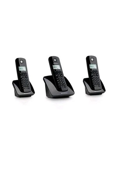 Motorola C403E Telefono DECT Identificatore di chiamata Nero