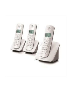 Motorola C403E Telefono DECT Identificatore di chiamata Grigio, Bianco