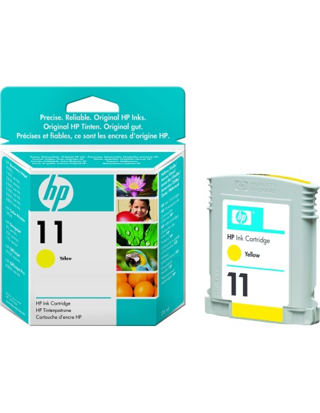 HP Cartuccia originale inchiostro giallo 11