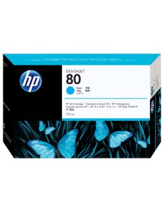 HP 80 175-ml Cyan DesignJet Ink Cartridge cartuccia d'inchiostro 1 pz Originale Ciano