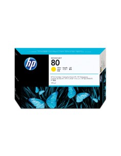 HP 80 175-ml Yellow DesignJet Ink Cartridge cartuccia d'inchiostro 1 pz Originale Giallo