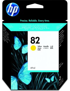 HP Cartuccia inchiostro giallo DesignJet 82, 69 ml
