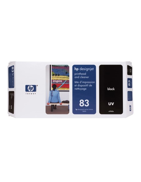 HP Testina di stampa e dispositivi di pulizia nero UV DesignJet 83