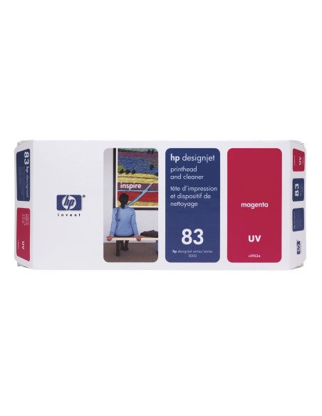 HP Testina di stampa e dispositivi di pulizia magenta DesignJet 83